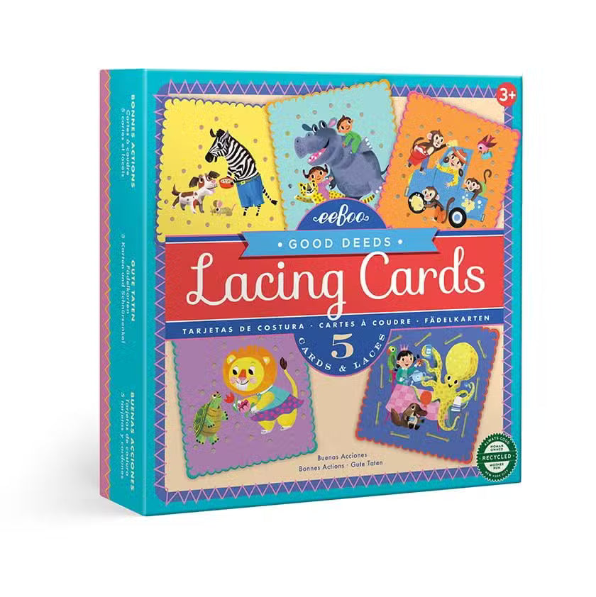 Eeboo Snørekort Gode Gerninger
