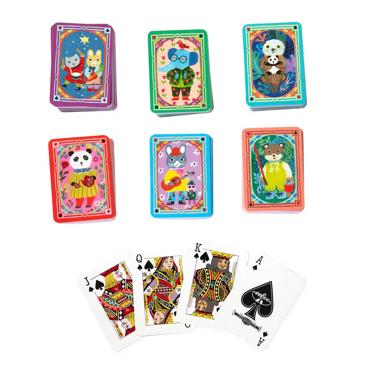 Eeboo Spillekort Yumi Kitagish Assorteret - 1 Pak