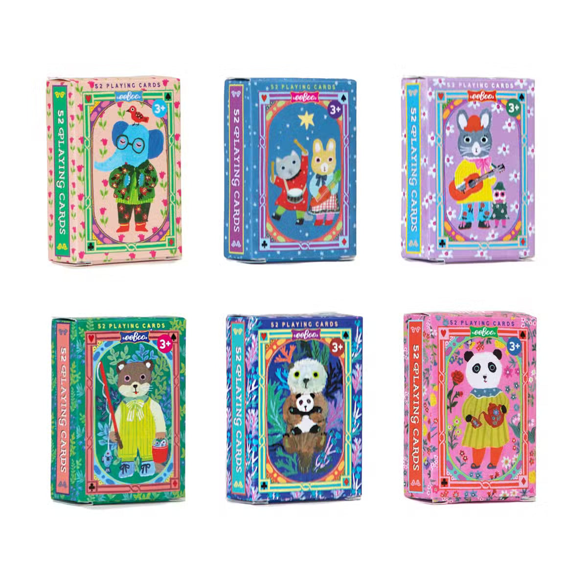 Eeboo Spillekort Yumi Kitagish Assorteret - 1 Pak