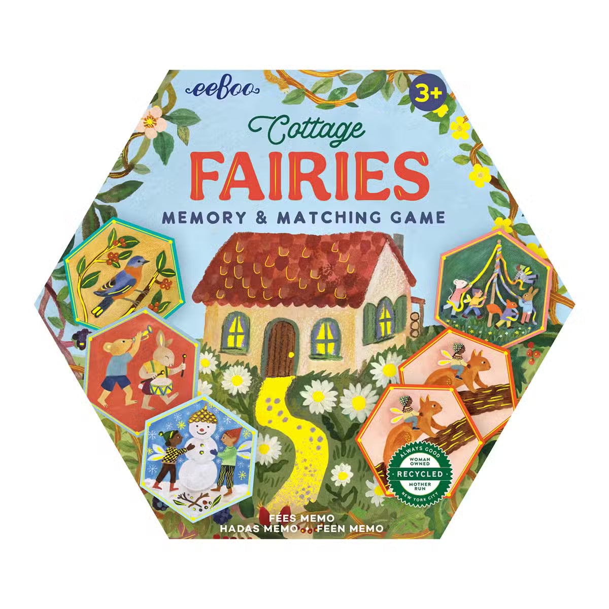 Eeboo Vendespil Skovfeer