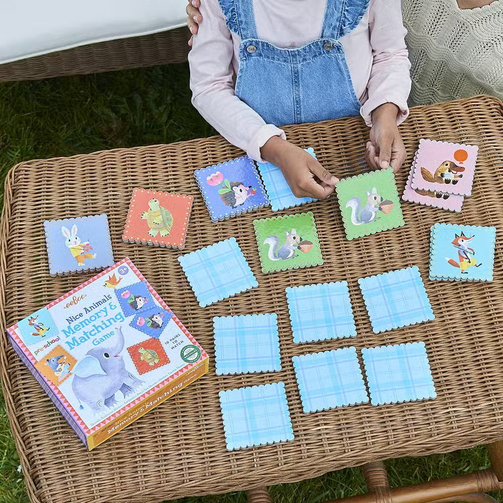 Eeboo Vendespil Søde Dyr