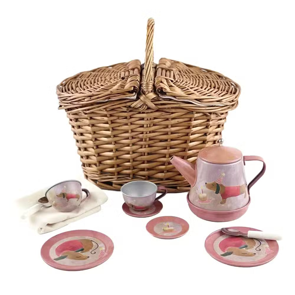 Egmont Toys Tesæt I Kurv Hund