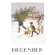 Elsa Beskow Billede December A4