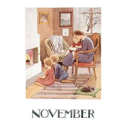 Elsa Beskow Billede November A4