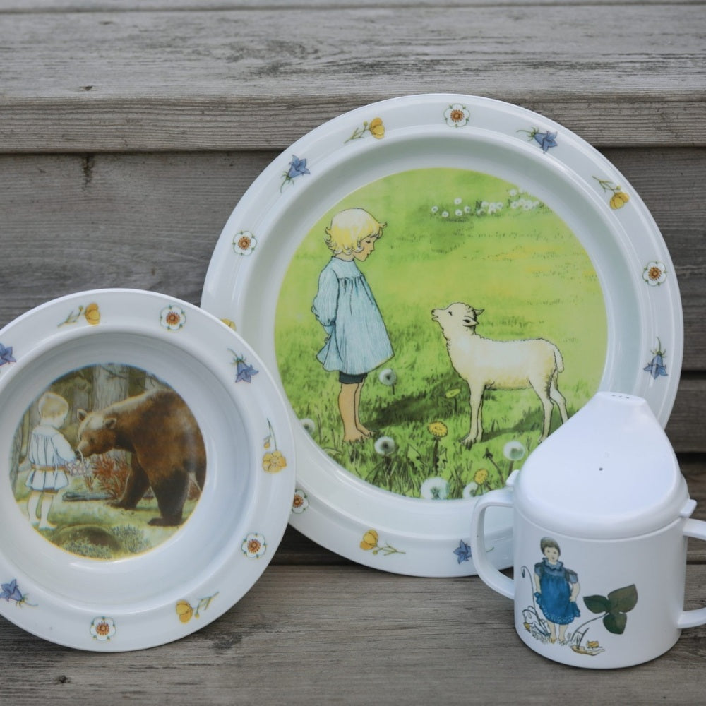 Elsa Beskow Spisestel 3 Dele