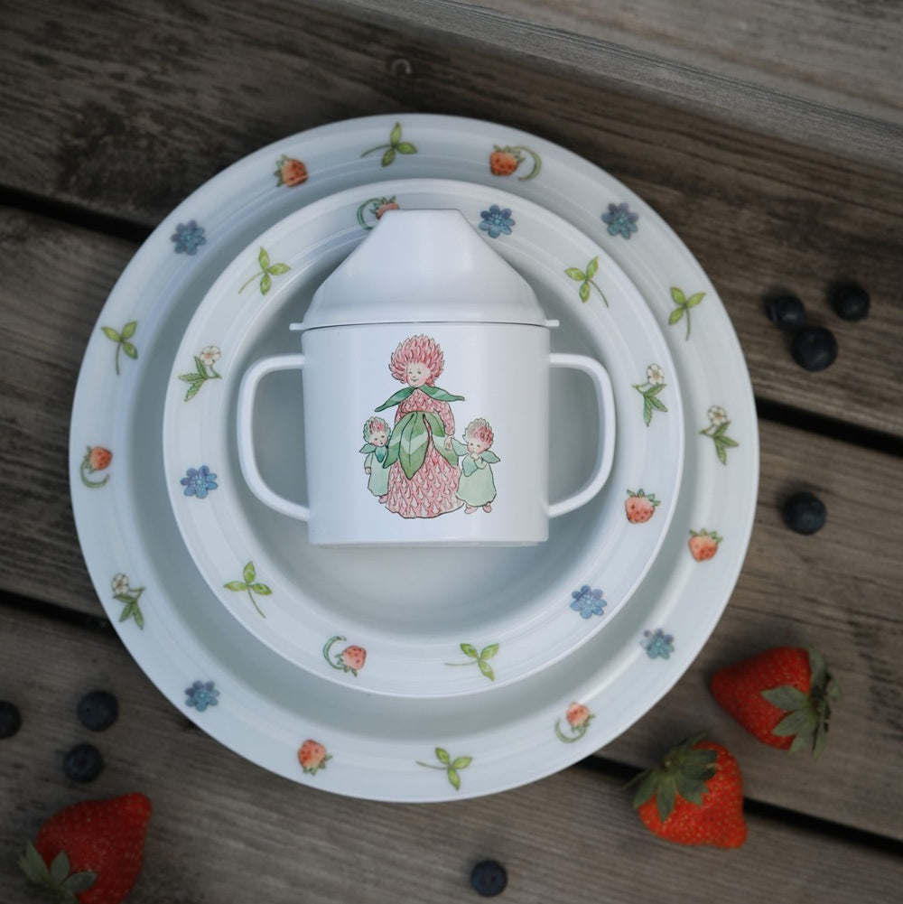 Elsa Beskow Spisestel Blomsterbørn