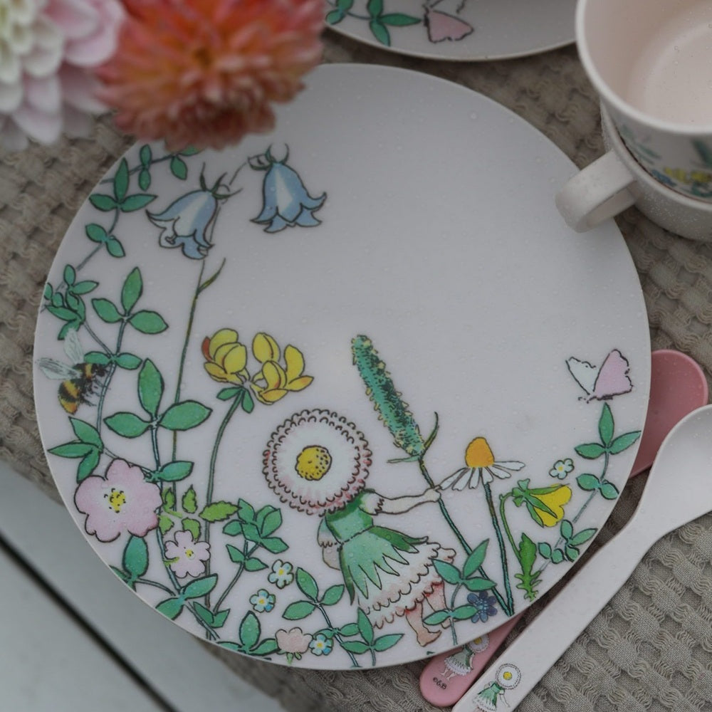 Elsa Beskow Tallerken Blomsterfesten