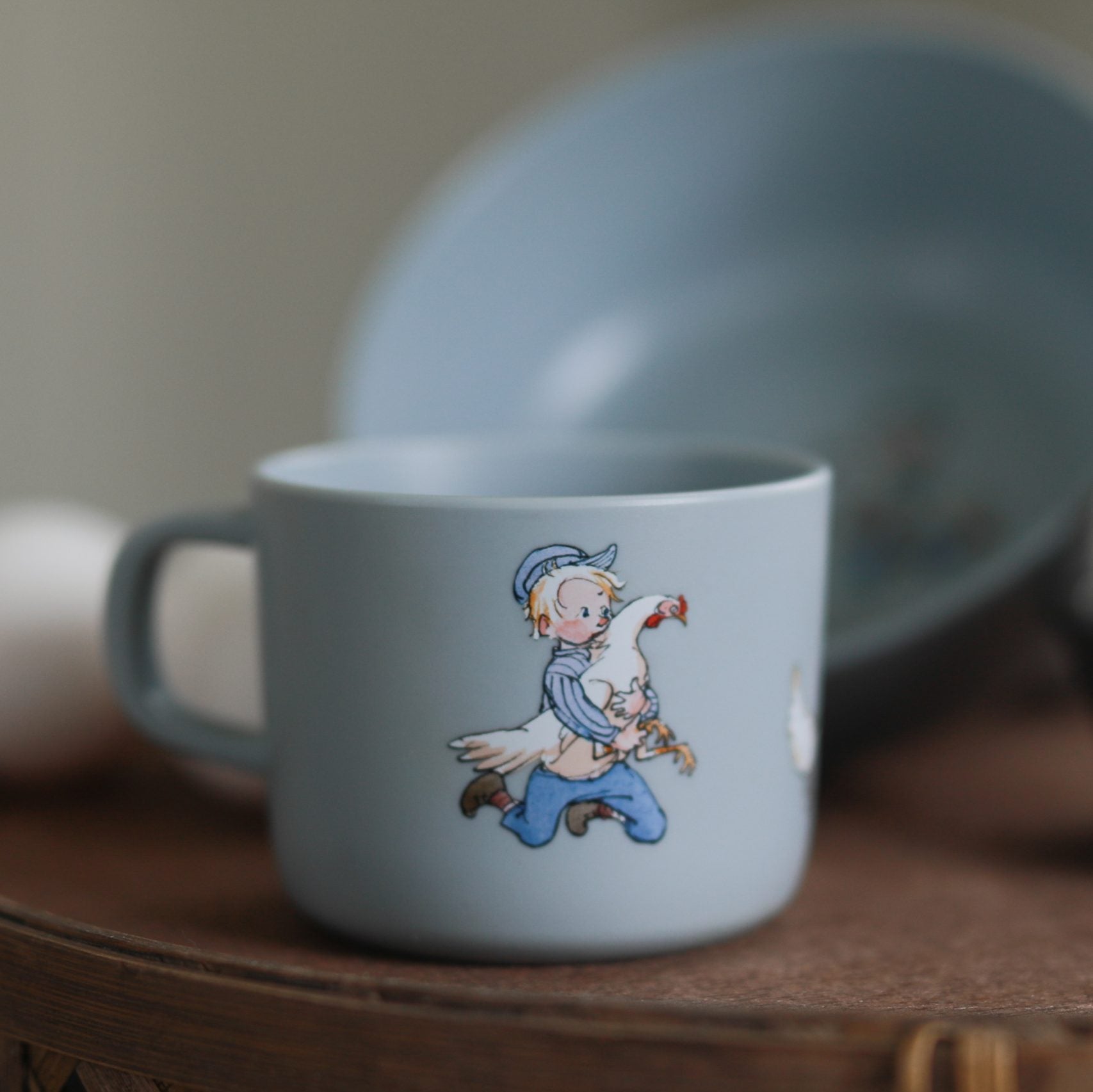 Emil Fra Lønneberg Kop med Hank Lyseblå