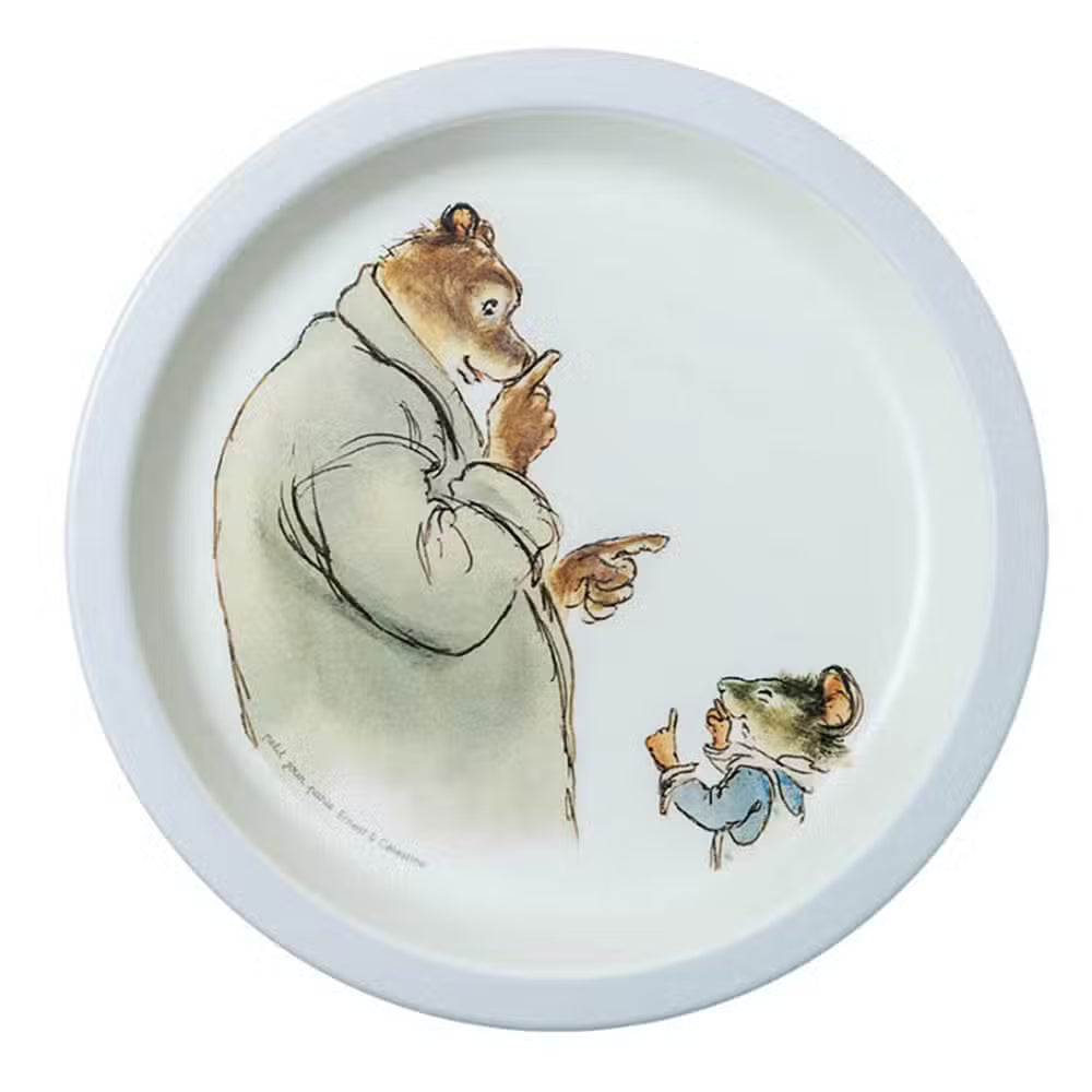 Ernest og Celestine Tallerken Lyseblå