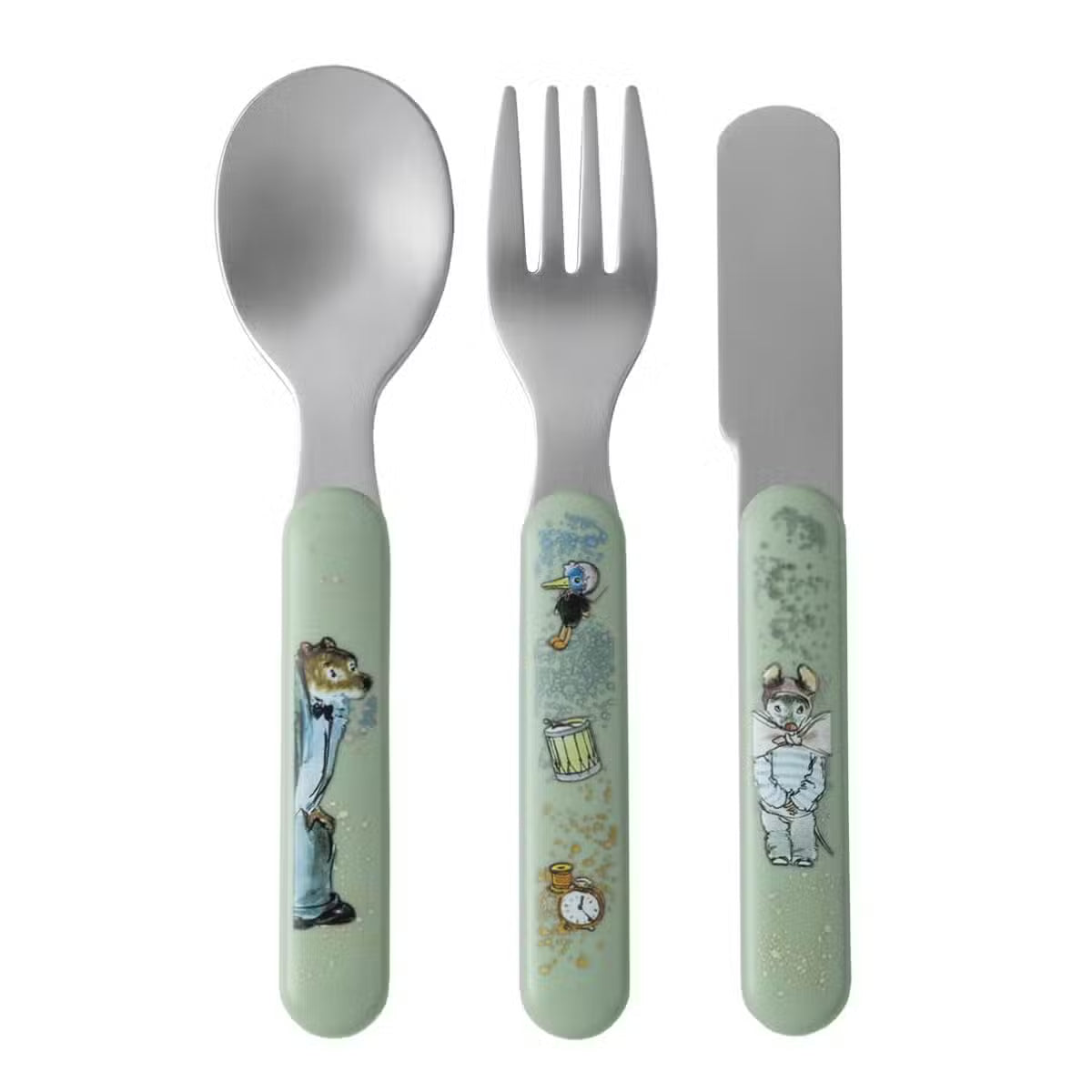 Ernest Og Celestine Børnebestik Mint