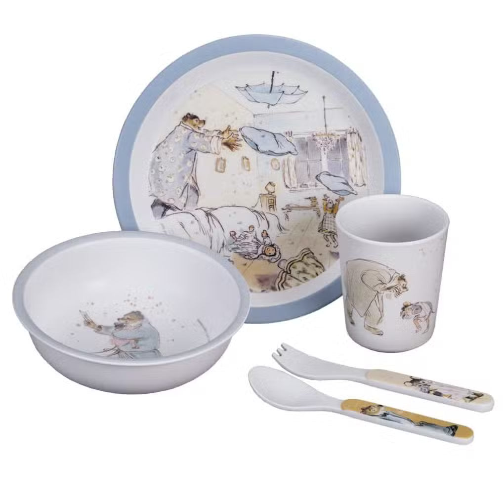 Ernest Og Celestine Spisesæt Blå