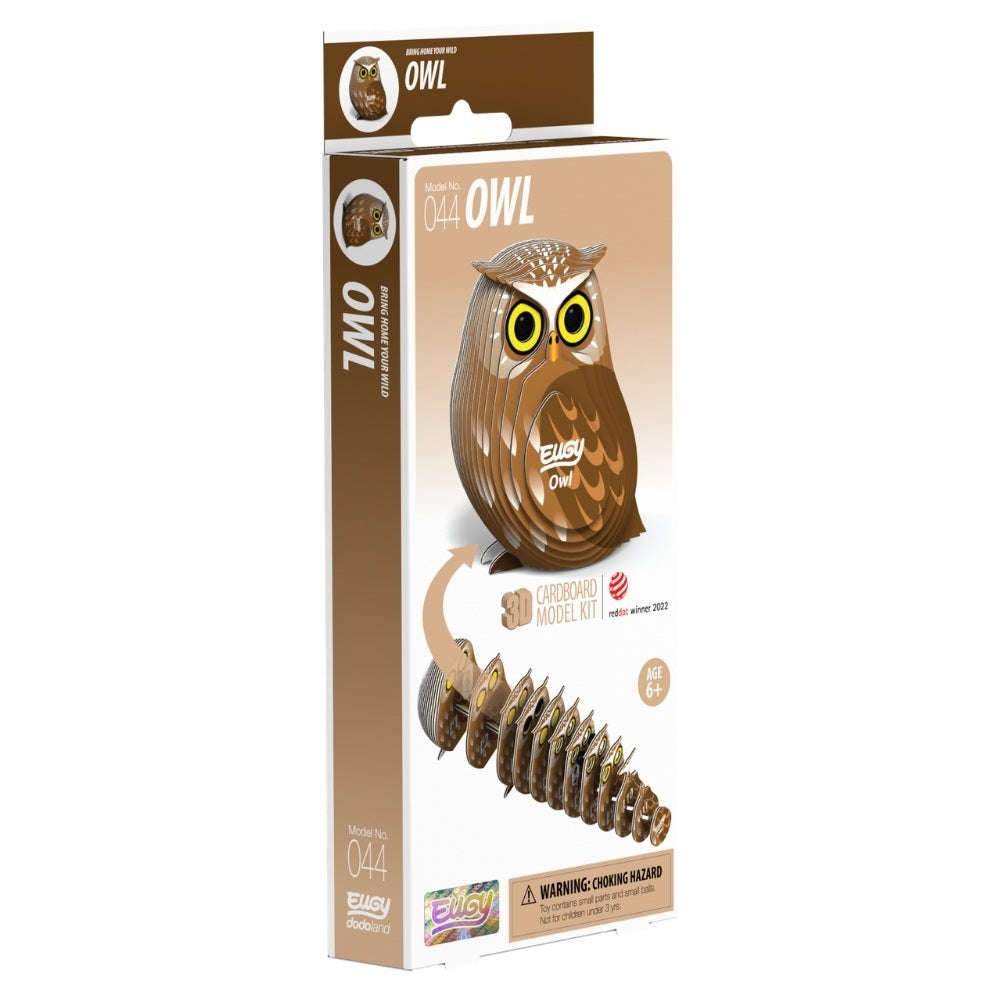Eudy 3D Puslespil - Ugle