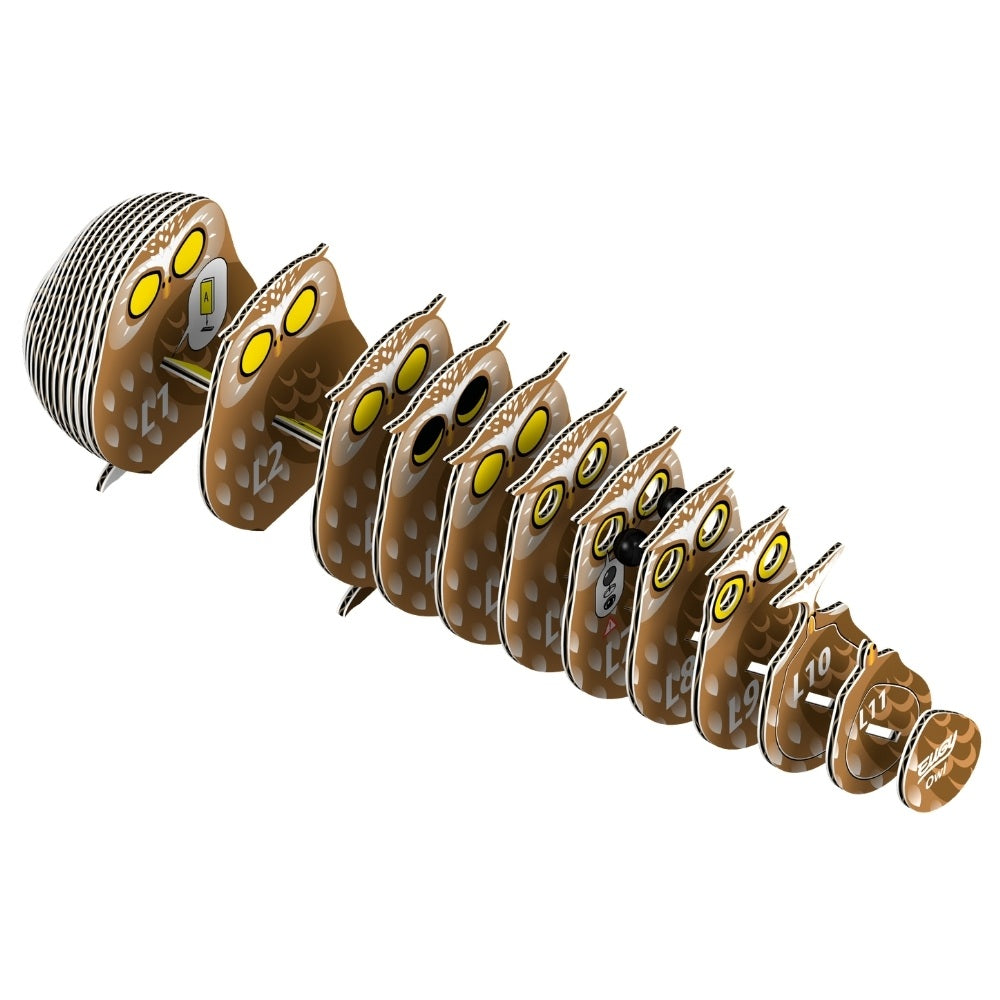 Eudy 3D Puslespil - Ugle