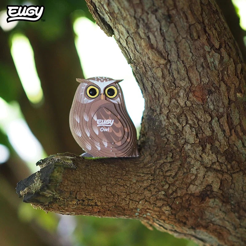 Eudy 3D Puslespil - Ugle