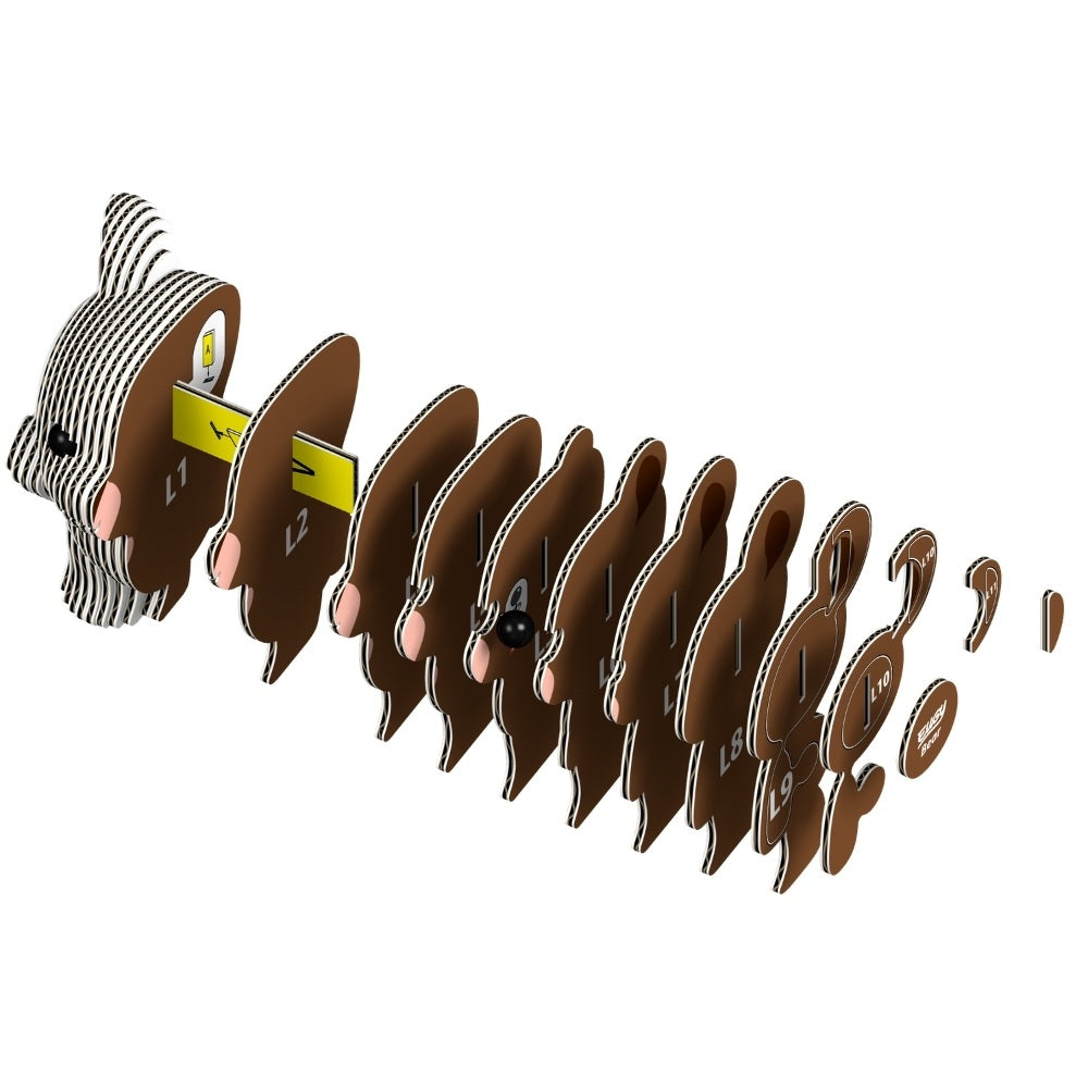 Eudy 3D Puslespil - Bjørn