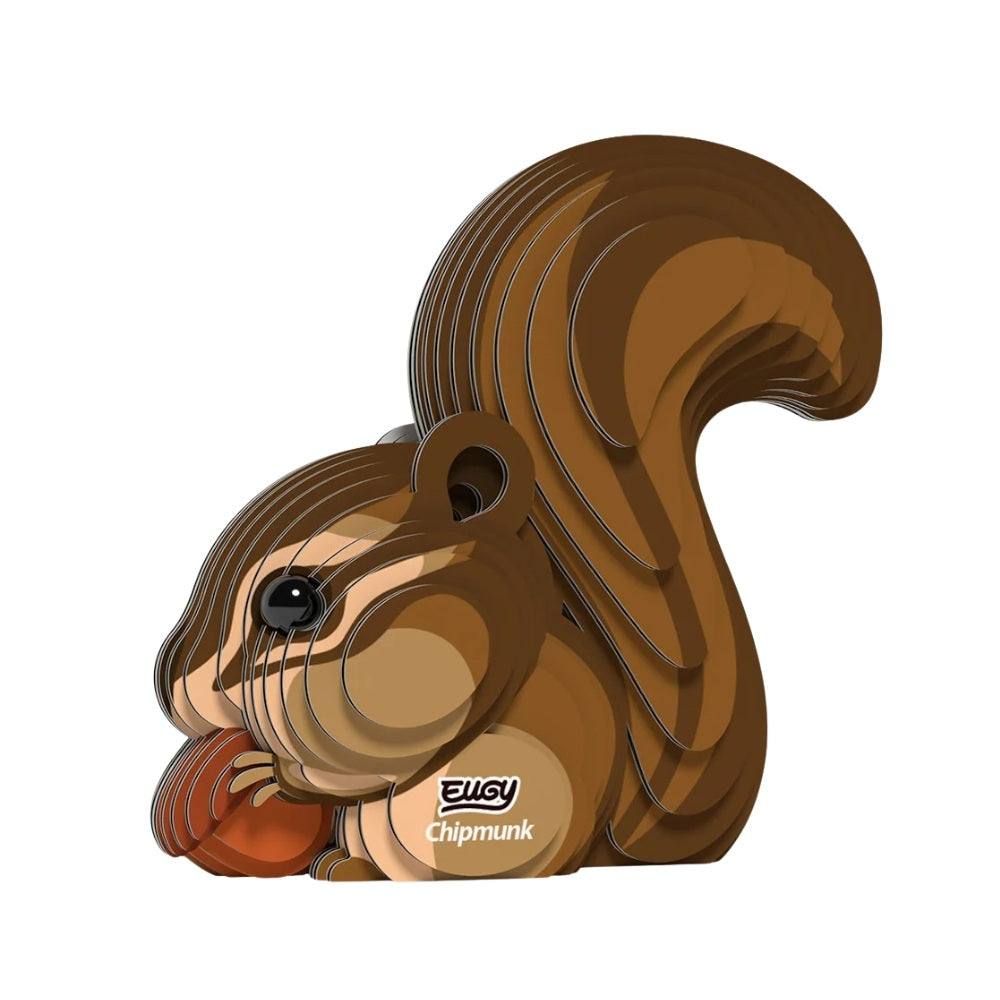 Eugy 3D Puslespil - Chipmunk