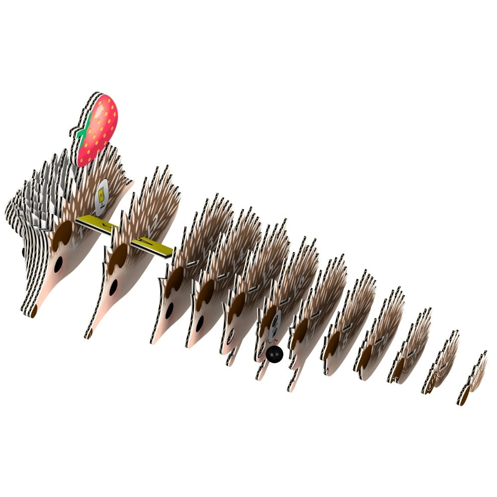 Eugy 3D Puslespil - Pindsvin