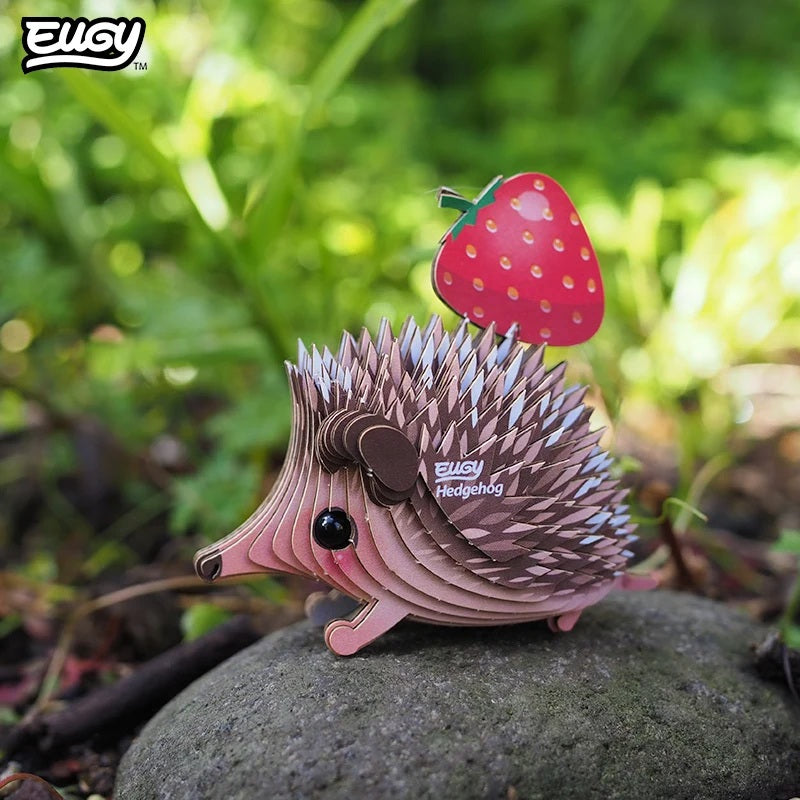 Eugy 3D Puslespil - Pindsvin