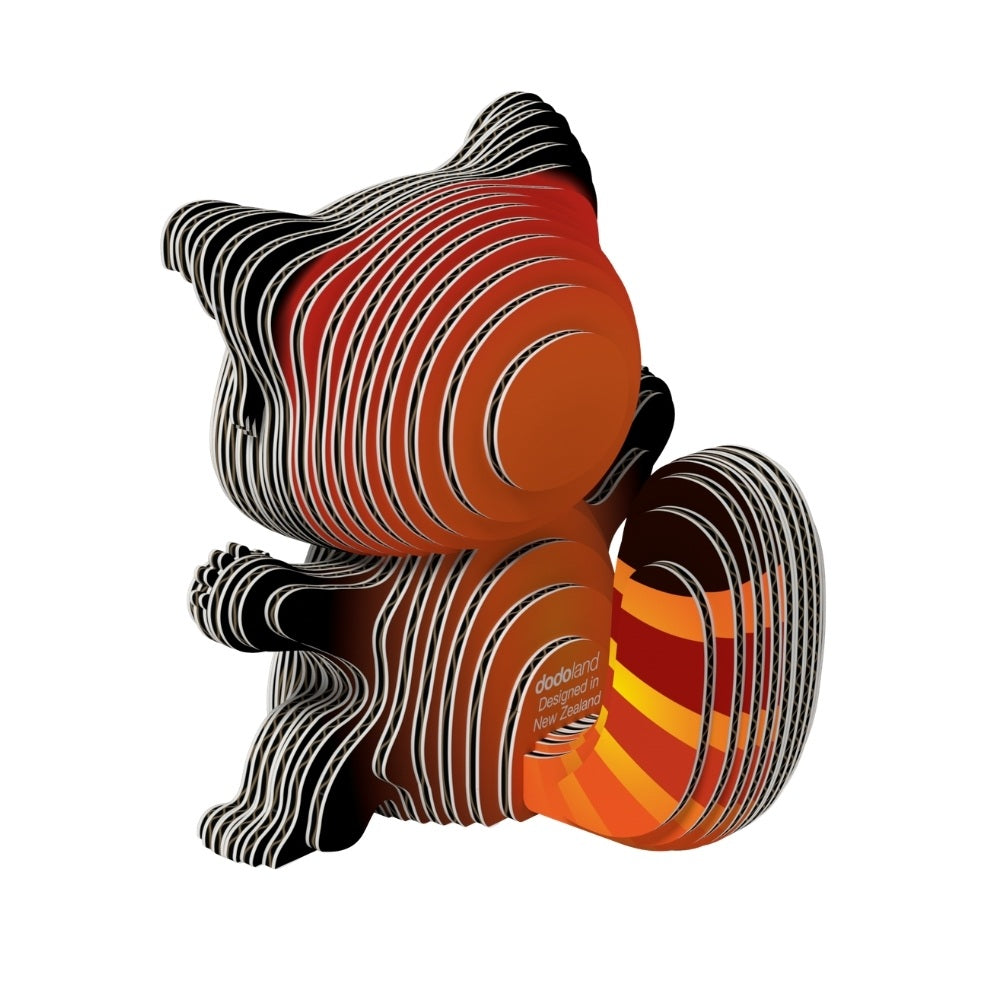 Eudy 3D Puslespil - Rød Panda