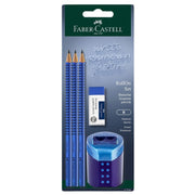 Faber Castell Blyantsæt Grip 2001 - Blå