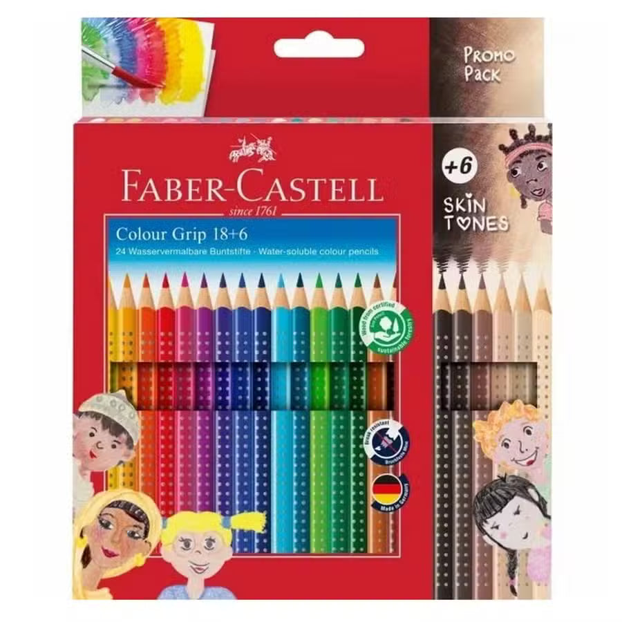Faber Castell Farveblyanter Med Hudfarver