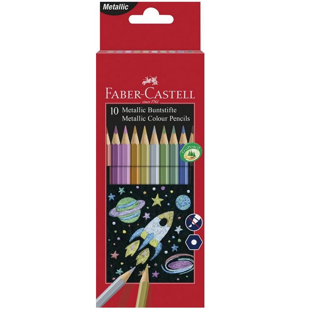 Faber Castell Farveblyanter Metallisk