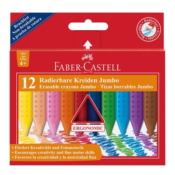 Faber Castell Farvekridt Jumbo