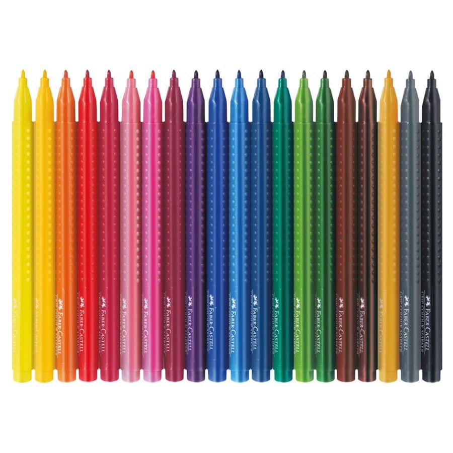 Faber Castell 20 stk grip tusser