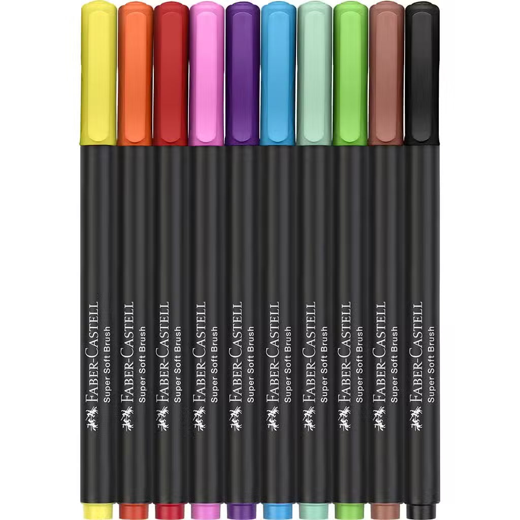 Faber Castell Tusser Black Edition - 10 Stk