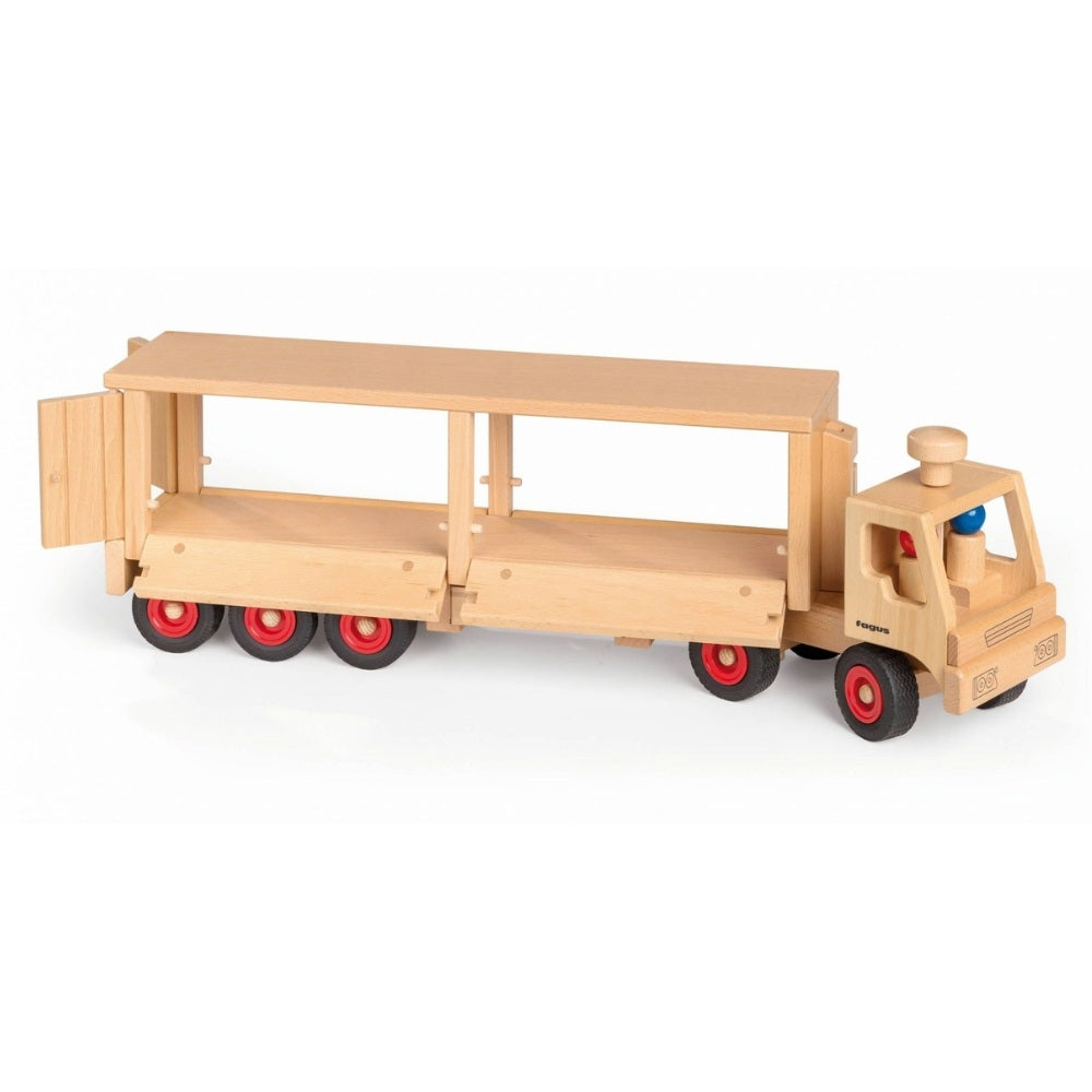 Fagus Lastbil Med Semi Trailer