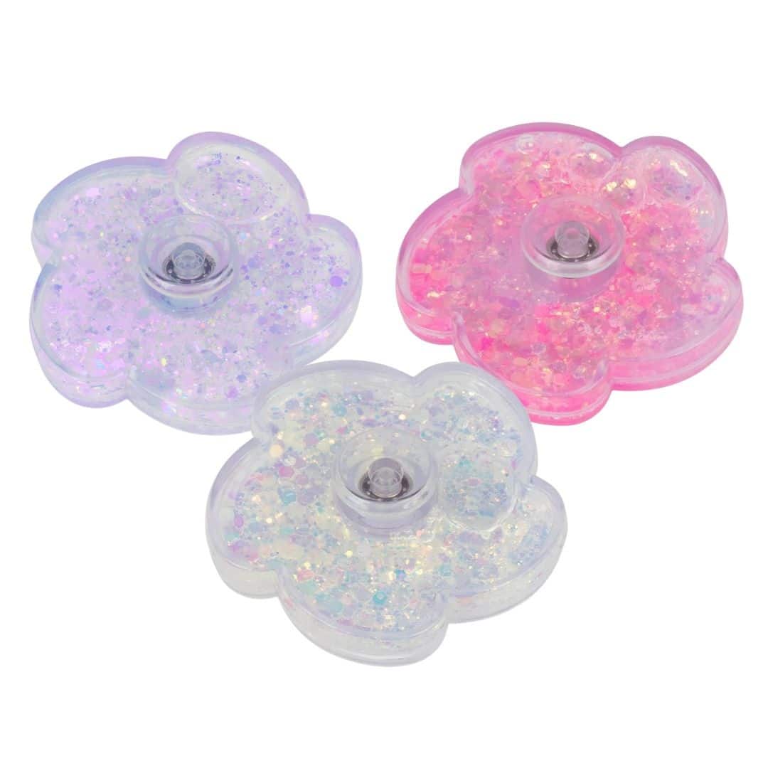 Fidget Spinner Med Glimmer