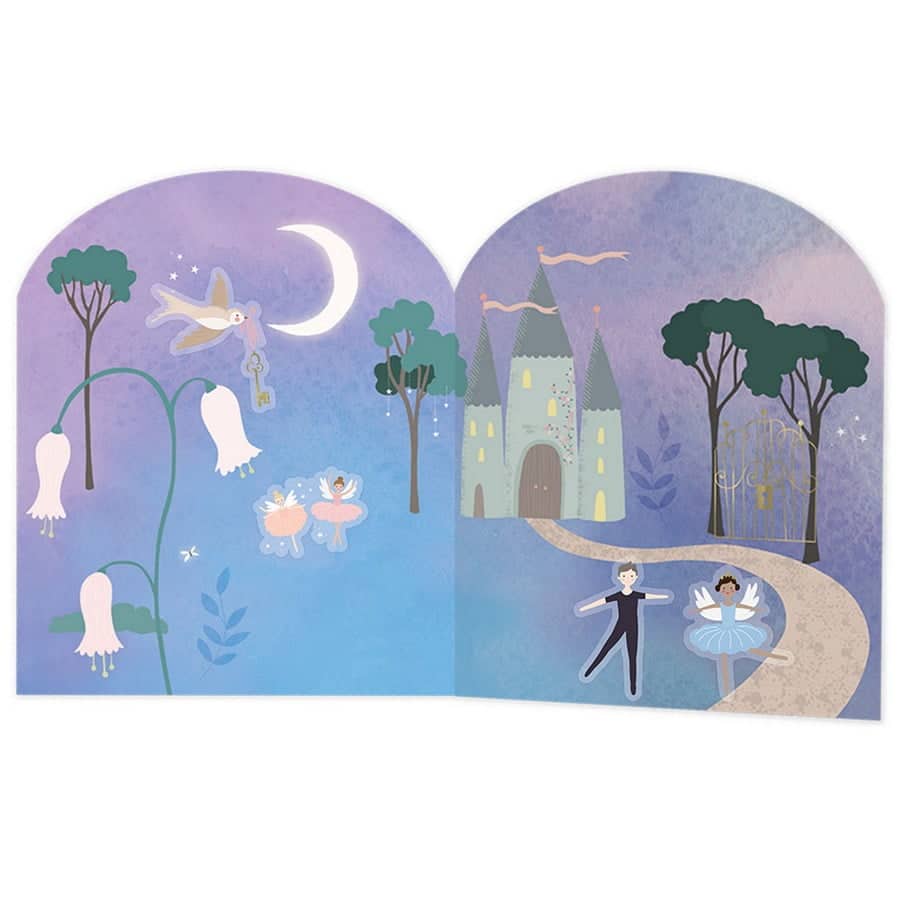 Floss & Rock Klistermærkebog Genanvendelige Eventyr