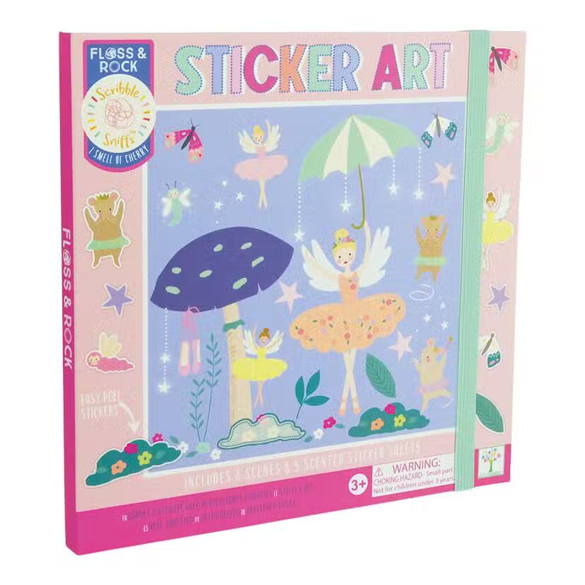 Floss & Rock Klistermærkebog Fe