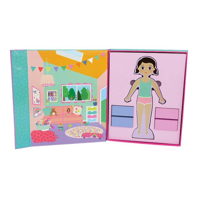 Floss & Rock Magnetisk Påklædningsdukke Bedste Venner