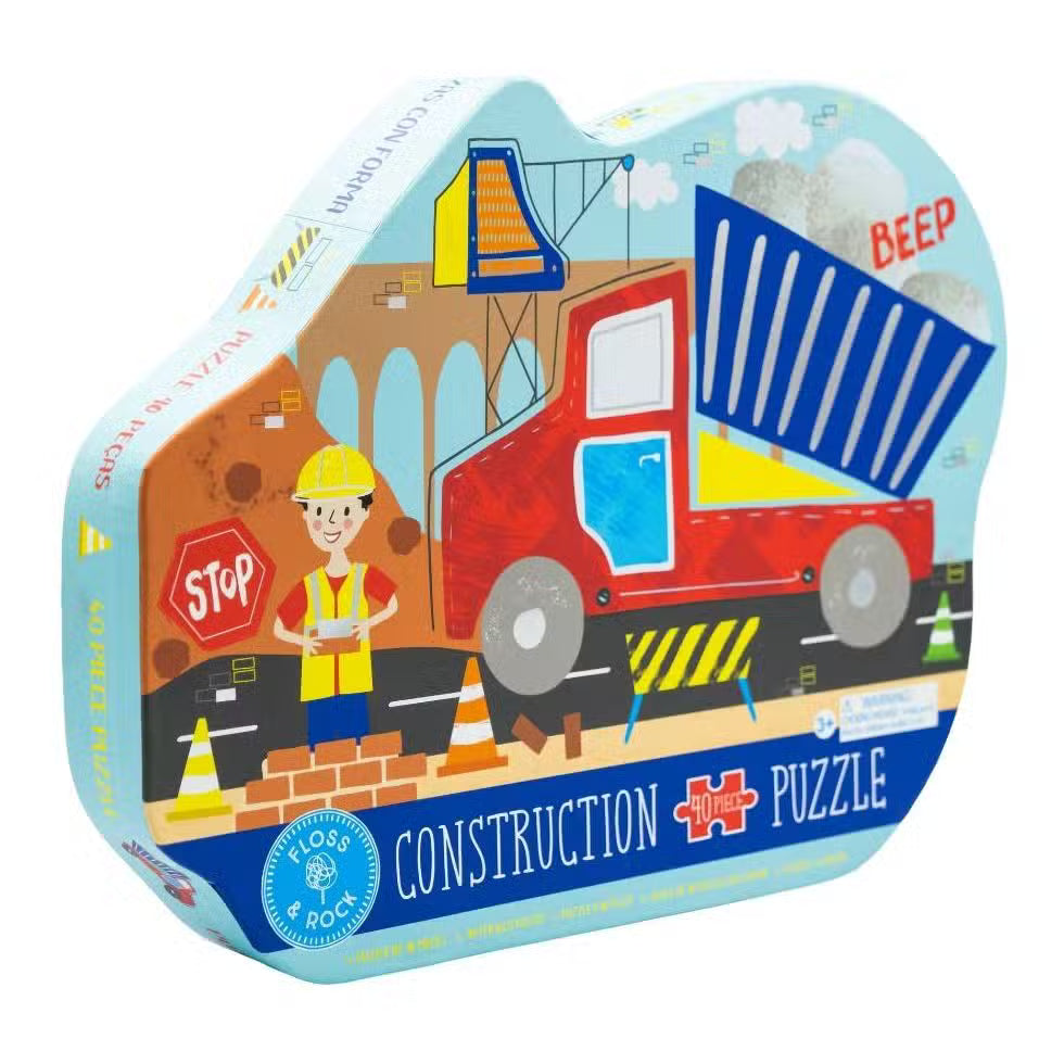 Floss & Rock Puslespil Konstruktion 40 Brikker