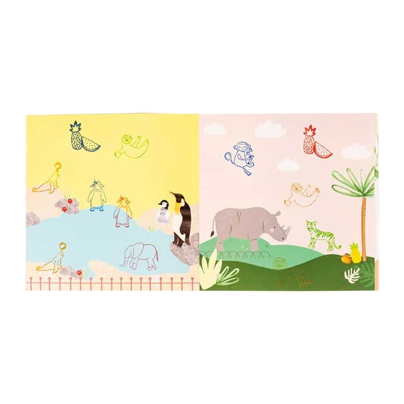 Floss & Rock Stempelsæt Jungle