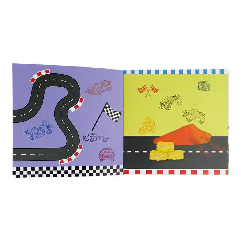 Floss & Rock Stempelsæt Biler