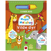 Bolden Magisk Malebog Vilde Dyr