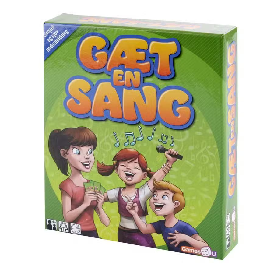 Games4U Kortspil Gæt En Sang