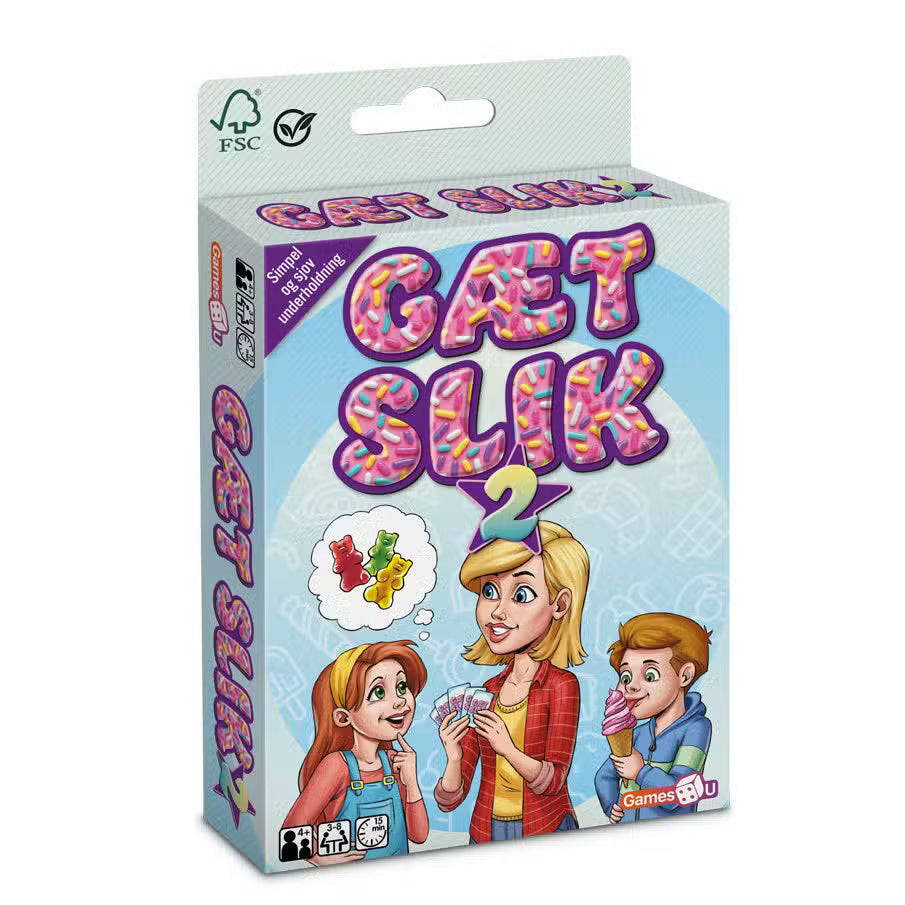 Games4U Kortspil Gæt Slik 2