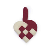 Gamcha Julepynt Flettet Hjerte