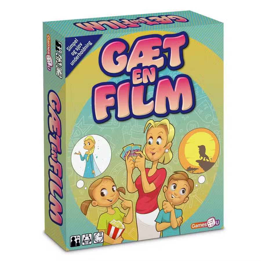 Games4U Kortspil Gæt En Film