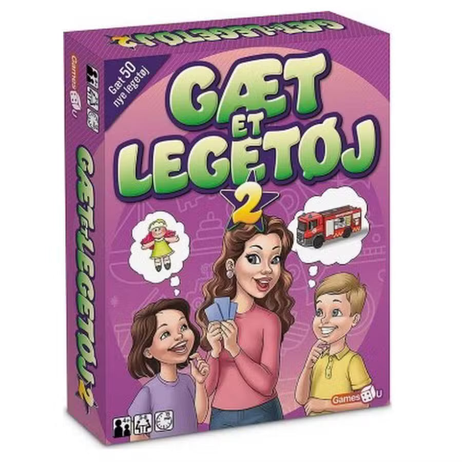 Games4U Kortspil Gæt Et Legetøj 2