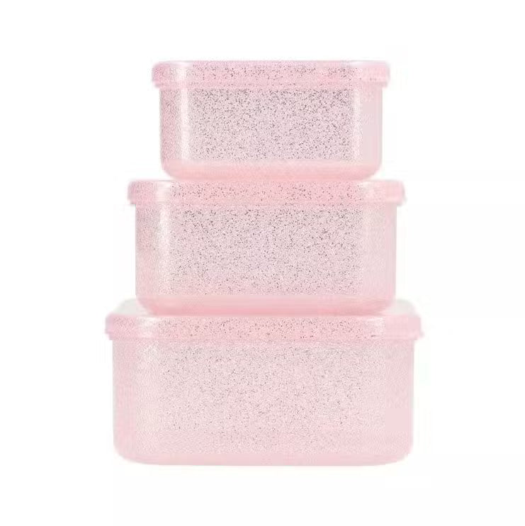 Tutete Glimmer Madkasse Lyserød