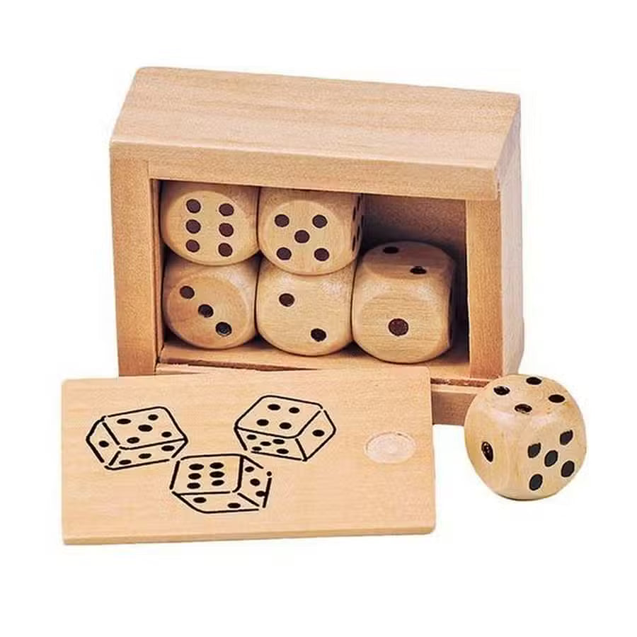 Goki Æske Med Terninger