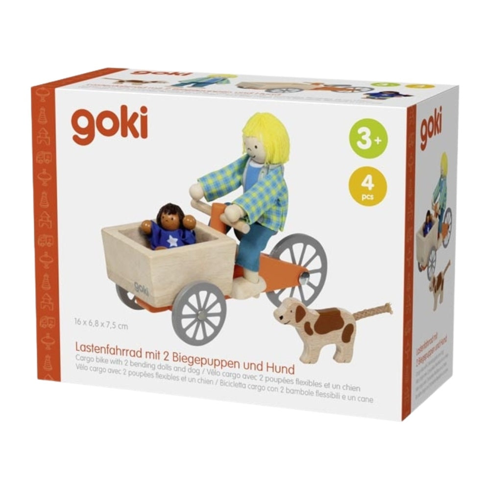 Goki Ladcykel Med Figurer