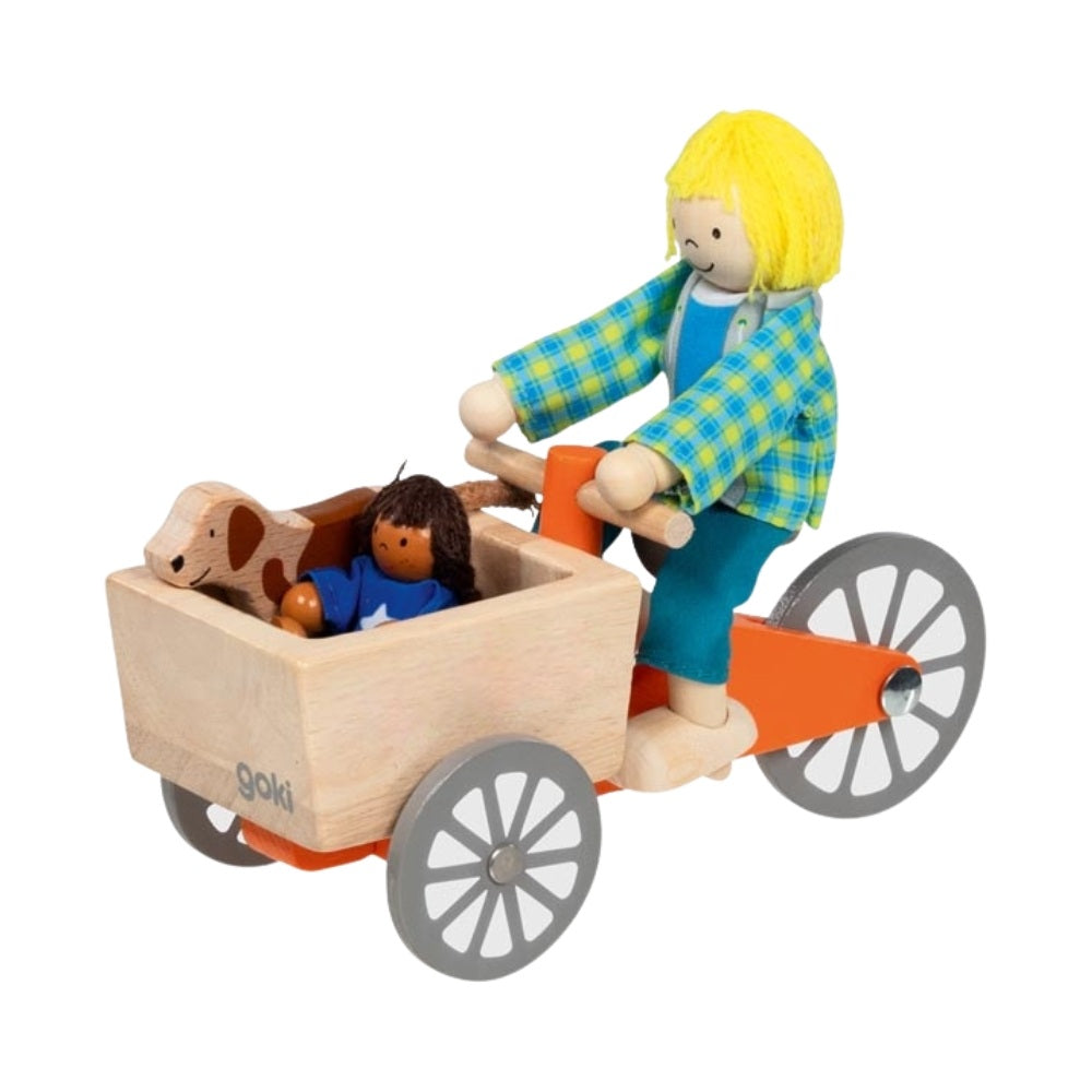 Goki Ladcykel Med Figurer