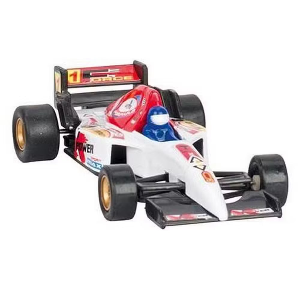 Goki Racerbil Formel 1 Hvid