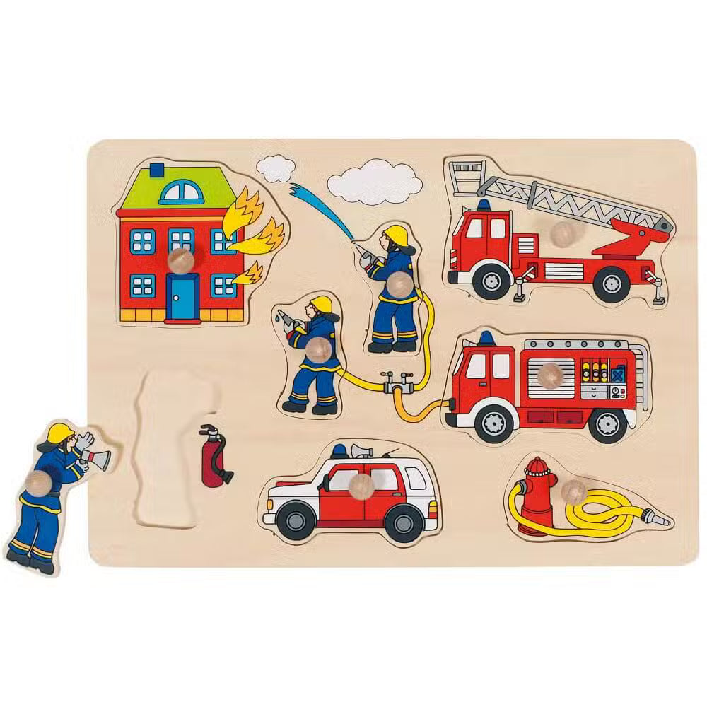 Goki Knoppuslespil Brandmænd