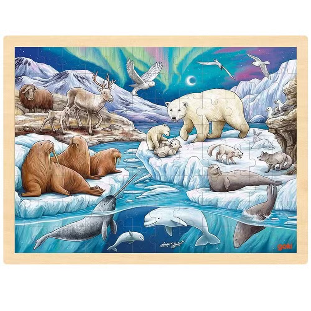 Goki Puslespil Polarnat 96 Brikker